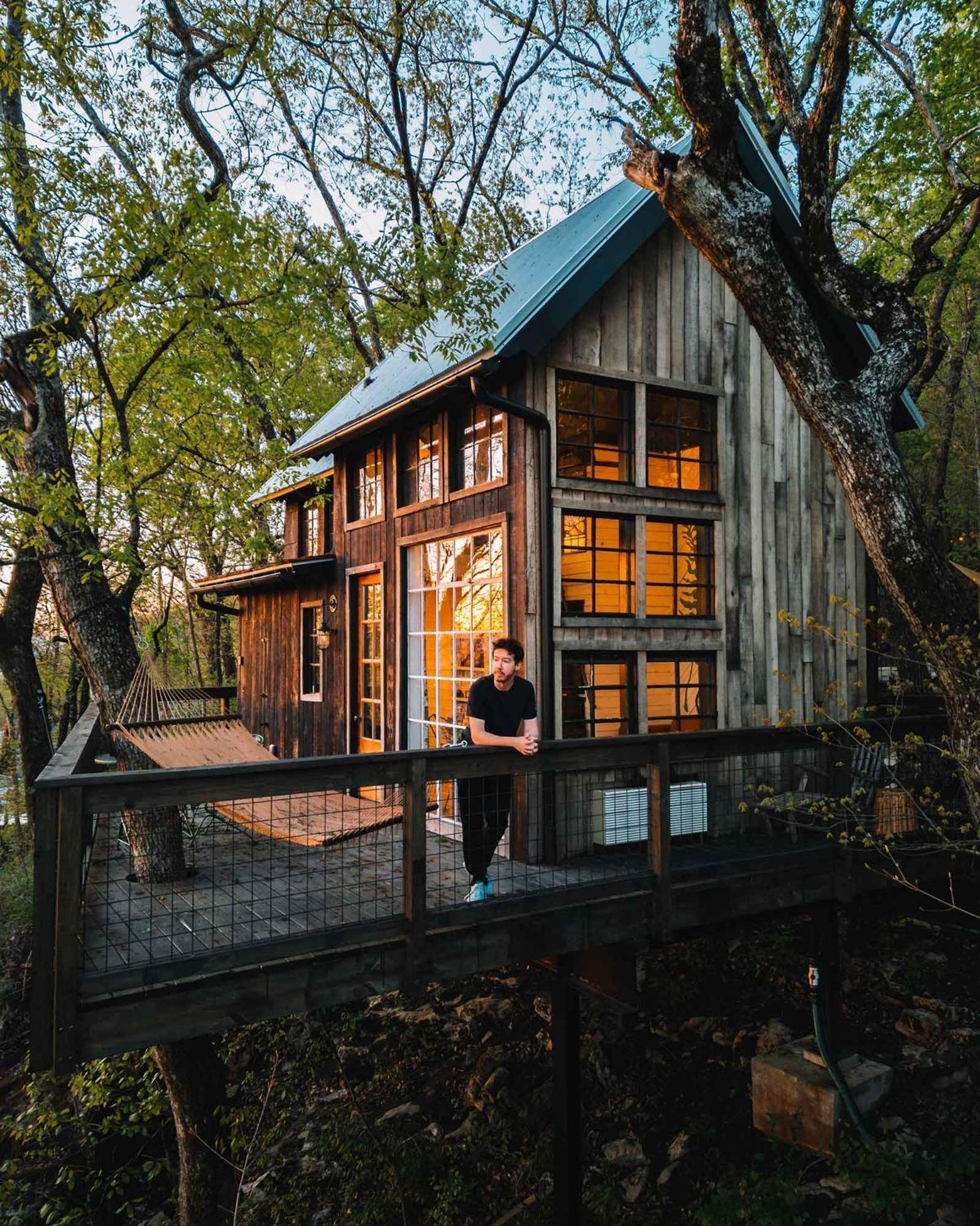 Treetop Hideaways: Wood Lily Treehouse In Chattanooga Luaran gambar